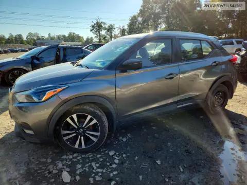 2020 Nissan Kicks Sr VIN 3N1CP5DV7LL543268 фото 1
