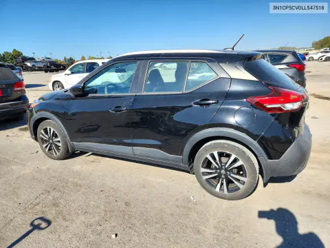 2020 Nissan Kicks Sv VIN 3N1CP5CV0LL547518 фото 2