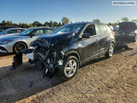 2020 Nissan Kicks S VIN 3N1CP5BV9LL578560 фото 1