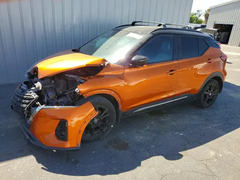 3N1CP5DV8ML503248 — 2021 Nissan Kicks, Передняя часть (Front End), фото до ремонта