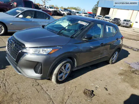 2021 Nissan Kicks S VIN 3N1CP5BV5ML480899 фото 1