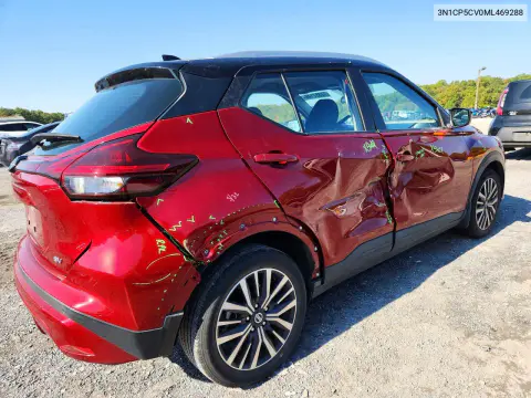 2021 Nissan Kicks Sv VIN 3N1CP5CV0ML469288 фото 3
