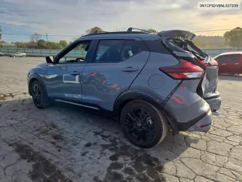 2022 Nissan Kicks Sr VIN 3N1CP5DV8NL527339 фото 2