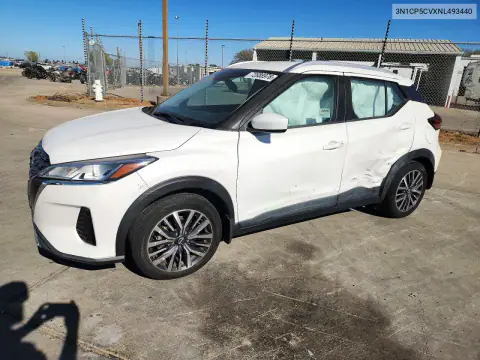 3N1CP5CVXNL493440 — 2022 Nissan Kicks, Сторона, фото до ремонта