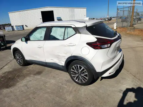 3N1CP5CVXNL493440 — 2022 Nissan Kicks, фото 2 с аукциона Copart, Боковая часть