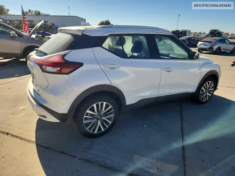 3N1CP5CVXNL493440 — 2022 Nissan Kicks, фото 3 с аукциона Copart, Боковая часть