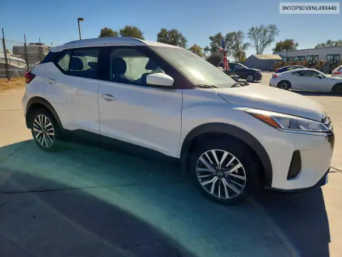 3N1CP5CVXNL493440 — 2022 Nissan Kicks, фото 4 с аукциона Copart, Боковая часть