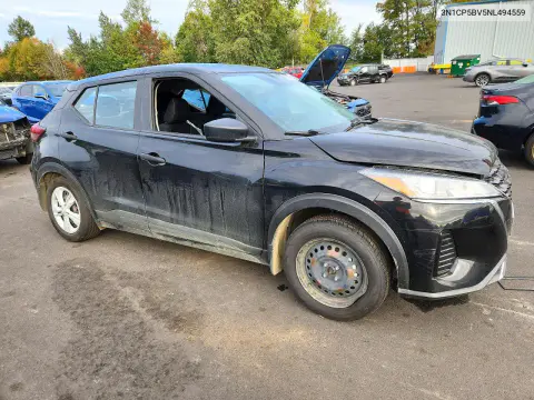 2022 Nissan Kicks S VIN 3N1CP5BV5NL494559 фото 4