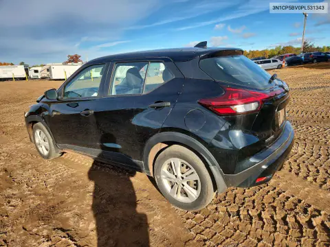 2023 Nissan Kicks S VIN 3N1CP5BV0PL531343 фото 2
