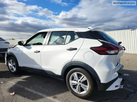 2023 Nissan Kicks S VIN 3N1CP5BV3PL531014 фото 2