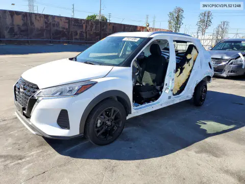 3N1CP5CV2PL521248 — 2023 Nissan Kicks, Сторона, фото до ремонта