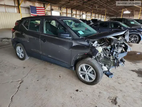 2023 Nissan Kicks S VIN 3N1CP5BV9PL548593 фото 4