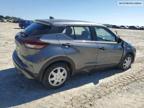3N1CP5BV9PL548934 — 2023 Nissan Kicks, фото 3 с аукциона Copart, Передняя часть
