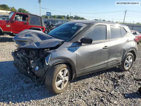 3N1CP5BV3PL563414 — 2023 Nissan Kicks, Передняя часть, фото до ремонта