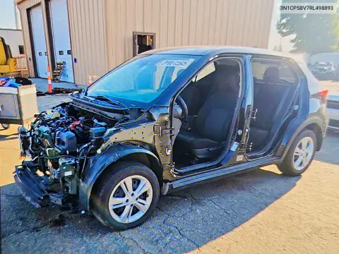 3N1CP5BV7RL498893 — 2024 Nissan Kicks, Снята обшивка, фото до ремонта