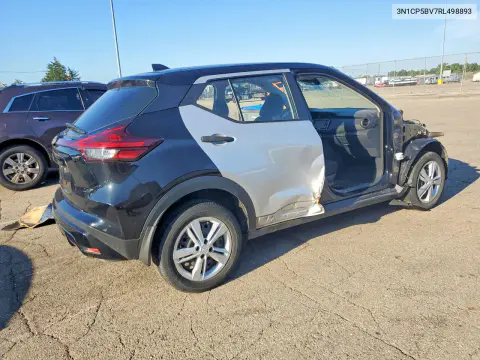 2024 Nissan Kicks S VIN 3N1CP5BV7RL498893 фото 3