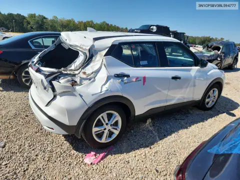 2024 Nissan Kicks S VIN 3N1CP5BV3RL594777 фото 3