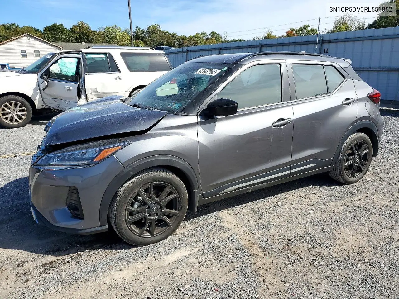 2024 Nissan Kicks Sr VIN 3N1CP5DV0RL551852 фото 1