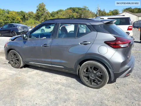 2024 Nissan Kicks Sr VIN 3N1CP5DV0RL551852 фото 2