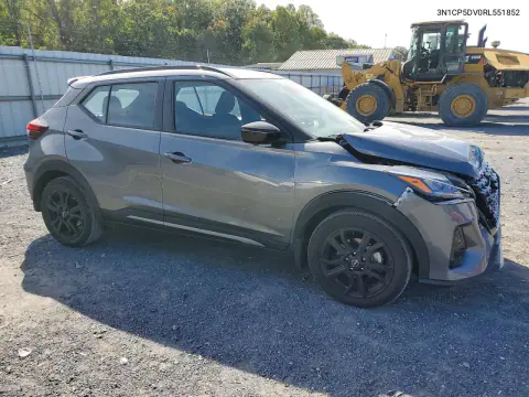 2024 Nissan Kicks Sr VIN 3N1CP5DV0RL551852 фото 4