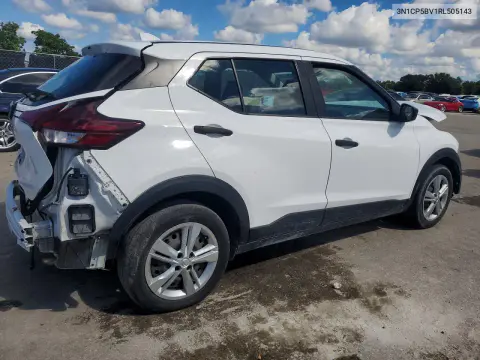 2024 Nissan Kicks S VIN 3N1CP5BV1RL505143 фото 3