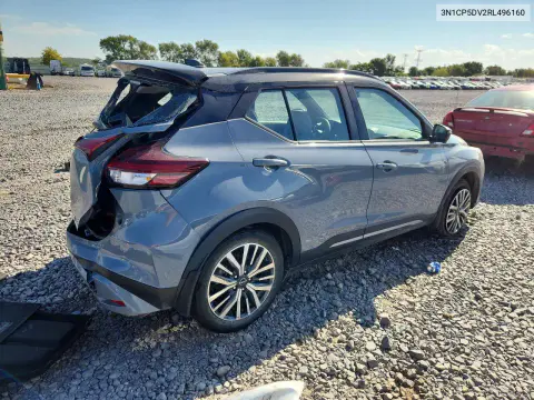 2024 Nissan Kicks Sr VIN 3N1CP5DV2RL496160 фото 3