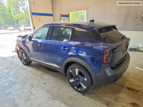 3N8AP6DD7SL395854 — 2025 Nissan Kicks, фото 2 с аукциона Copart 15.10.2026, Пожар