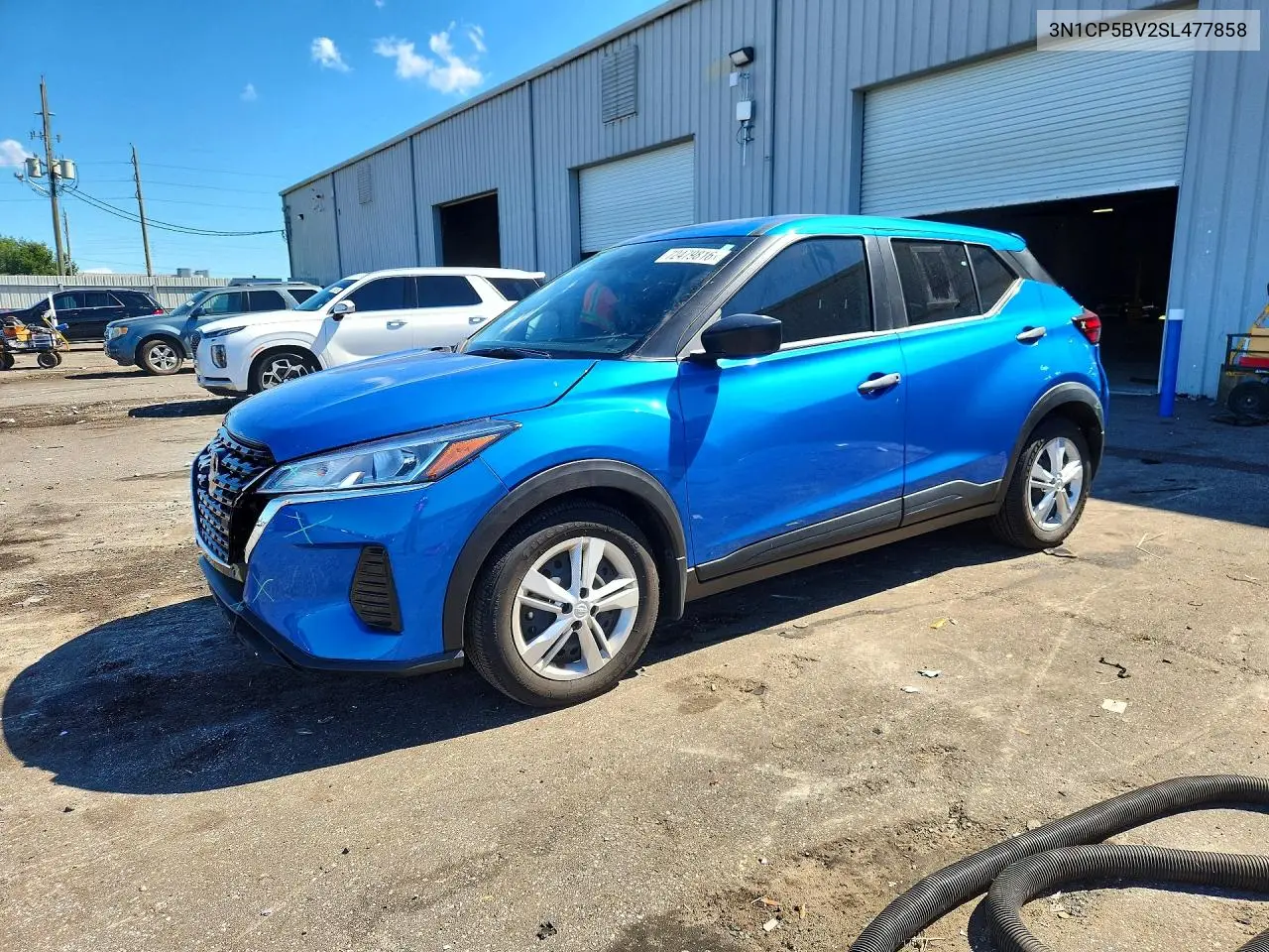 3N1CP5BV2SL477858 Nissan Kicks 2025 — повреждение Передняя часть, фото до ремонта
