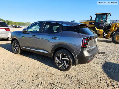 3N8AP6CA3SL318874 — 2025 Nissan Kicks, фото 2 с аукциона Copart, Передняя часть