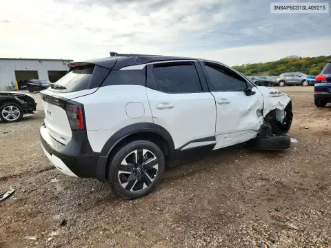 3N8AP6CB1SL409215 — 2025 Nissan Kicks, фото 3 с аукциона Copart, Переворот