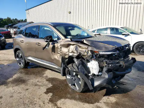 3N8AP6DA7SL338303 — 2025 Nissan Kicks, фото 4 с аукциона Copart, Передняя часть