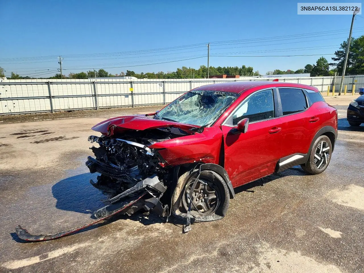 3N8AP6CA1SL382122 Nissan Kicks 2025 — повреждение Передняя часть, фото до ремонта