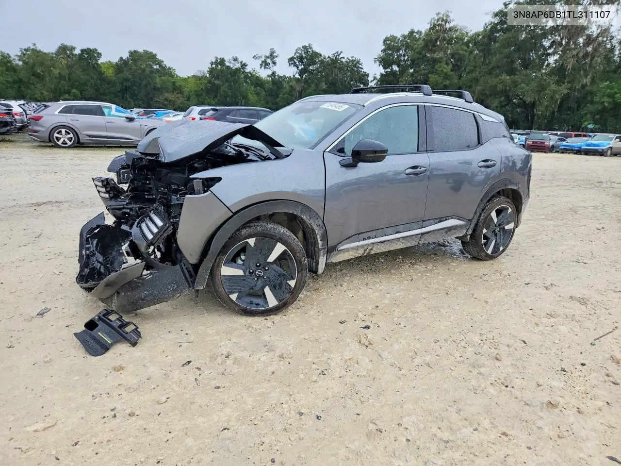2026 Nissan Kicks Sr VIN 3N8AP6DB1TL311107 фото 1