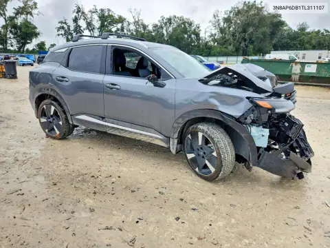 2026 Nissan Kicks Sr VIN 3N8AP6DB1TL311107 фото 4
