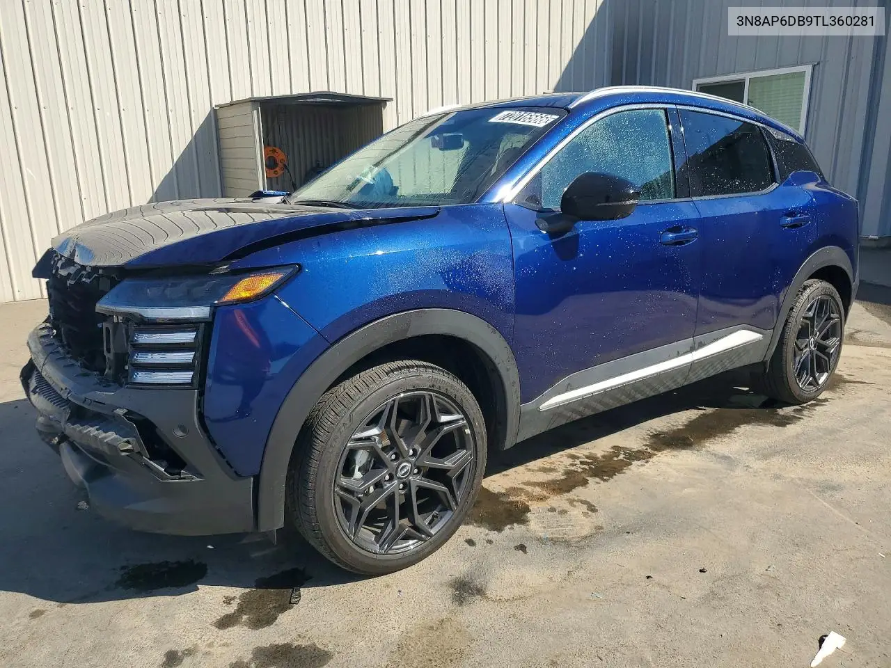 3N8AP6DB9TL360281 Nissan Kicks 2026 — повреждение Передняя часть, фото до ремонта