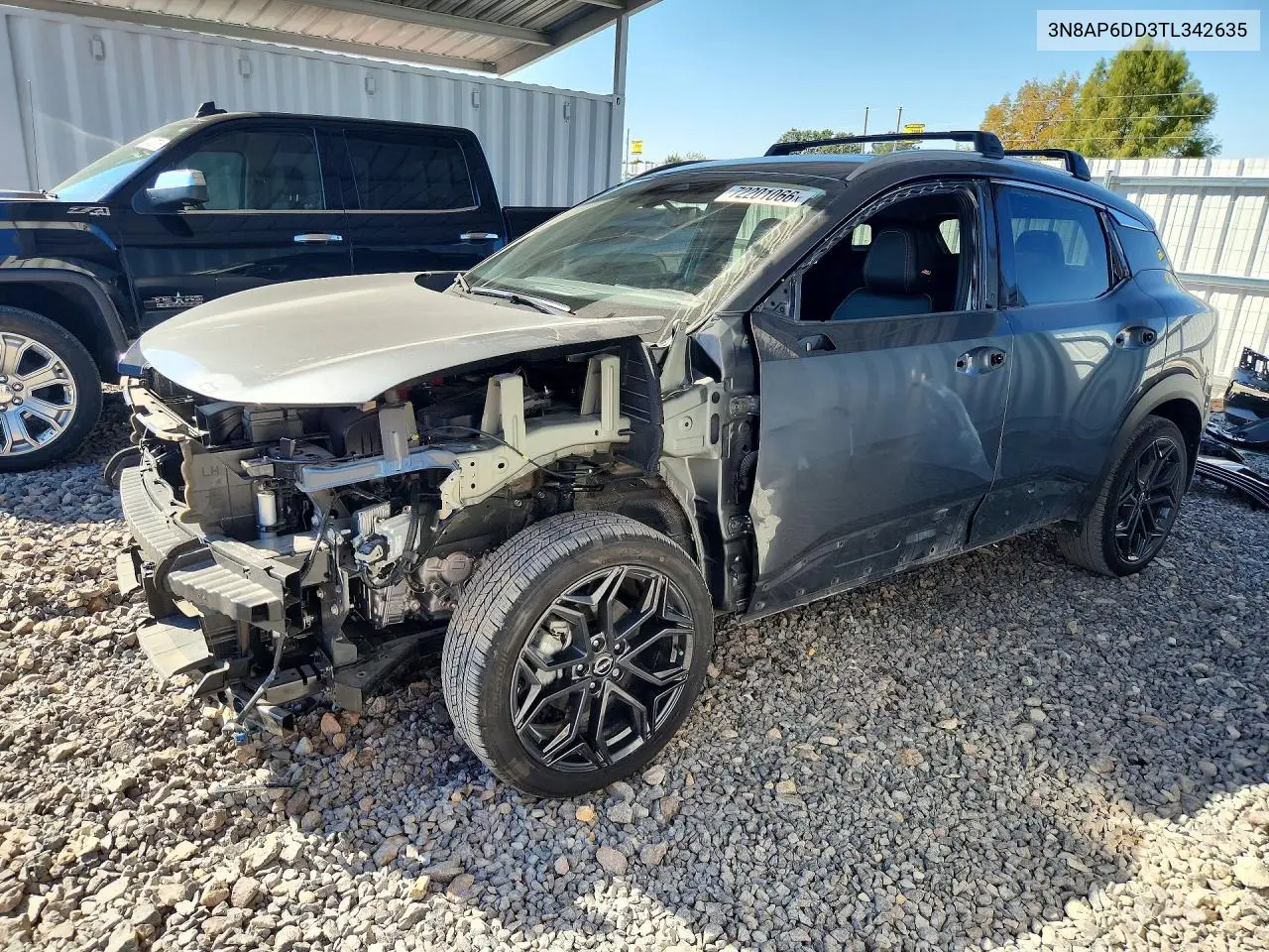 2026 Nissan Kicks Sr VIN 3N8AP6DD3TL342635 фото 1