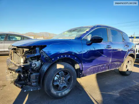 3N8AP6CE5TL381298 Nissan Kicks 2026 — повреждение Передняя часть, фото до ремонта
