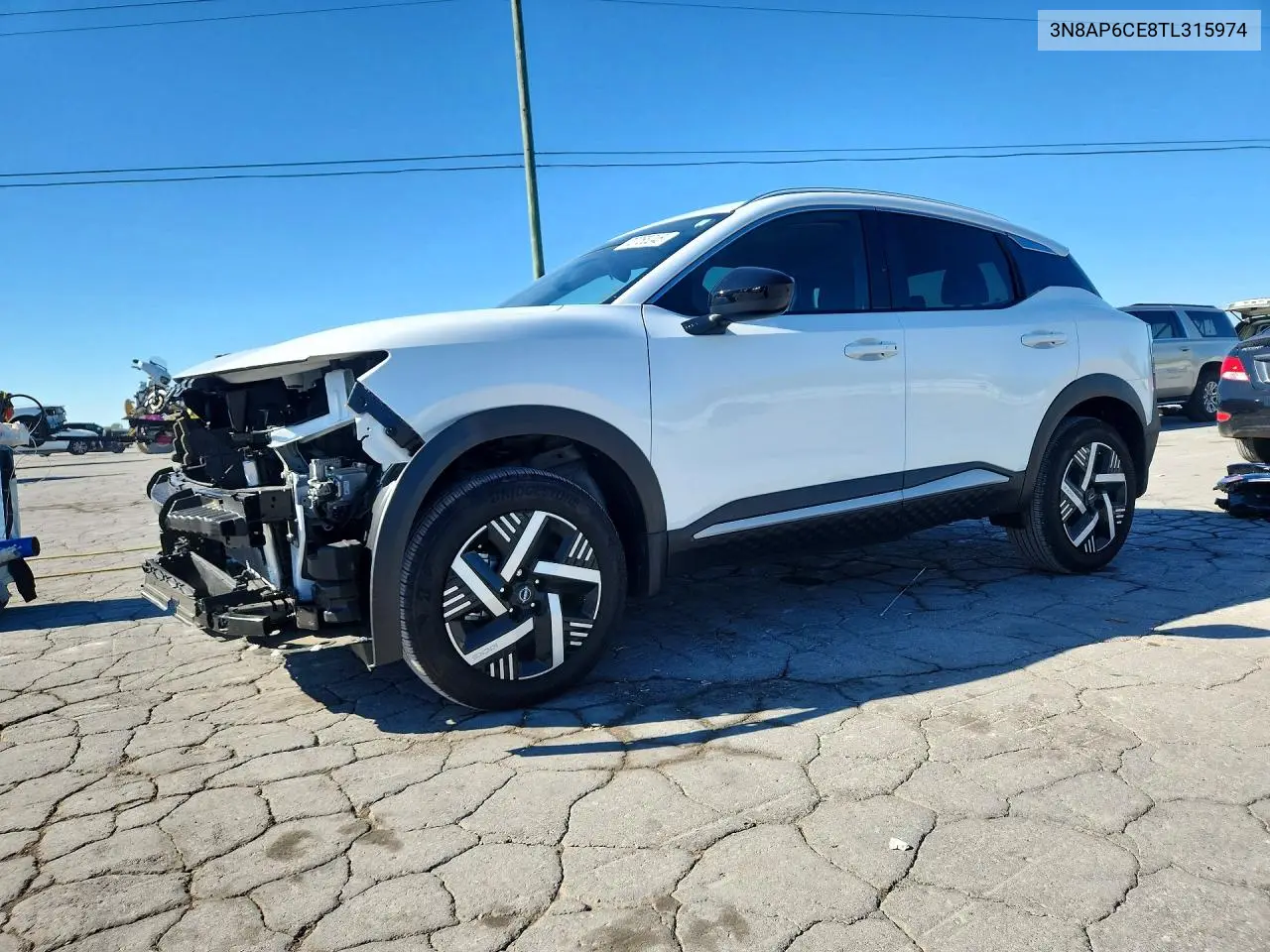 2026 Nissan Kicks Sv VIN 3N8AP6CE8TL315974 фото 1