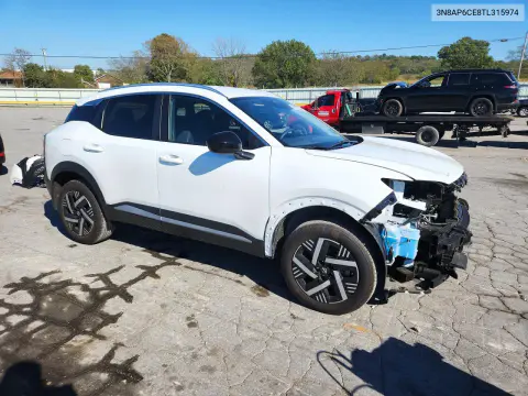 2026 Nissan Kicks Sv VIN 3N8AP6CE8TL315974 фото 4