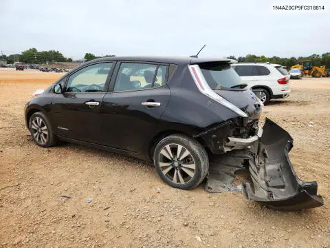 2015 Nissan Leaf Sv VIN 1N4AZ0CP9FC318814 фото 2