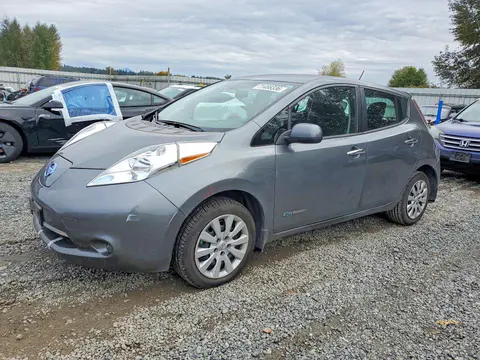 1N4BZ0CP2HC304129 — 2017 Nissan Leaf, Задняя часть (Rear End), фото до ремонта
