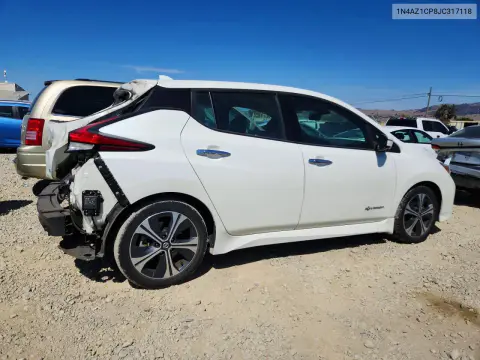 2018 Nissan Leaf Sl VIN 1N4AZ1CP8JC317118 фото 3