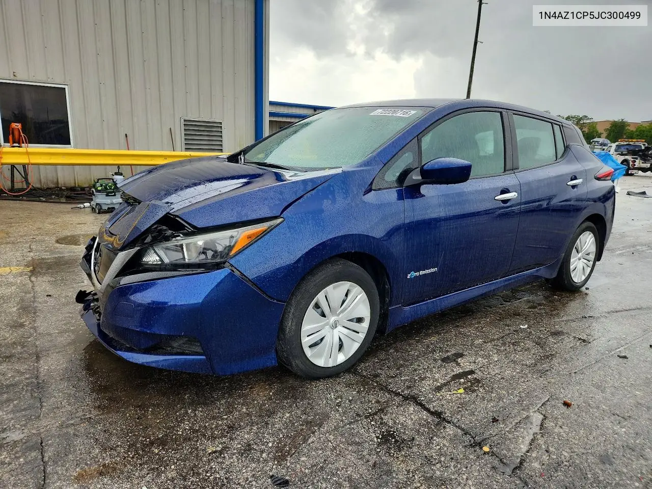 2018 Nissan Leaf S VIN 1N4AZ1CP5JC300499 фото 1