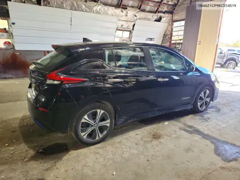 2019 Nissan Leaf Sv VIN 1N4AZ1CP9KC314519 фото 3
