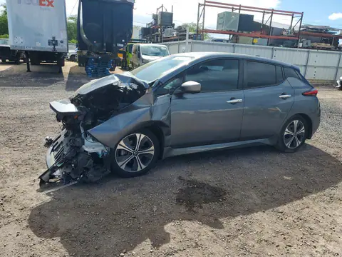 1N4AZ1CP6LC305651 — 2020 Nissan Leaf, Передняя часть (Front End), фото до ремонта