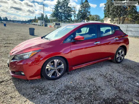 2020 Nissan Leaf Sv VIN 1N4AZ1CP7LC301110 фото 1