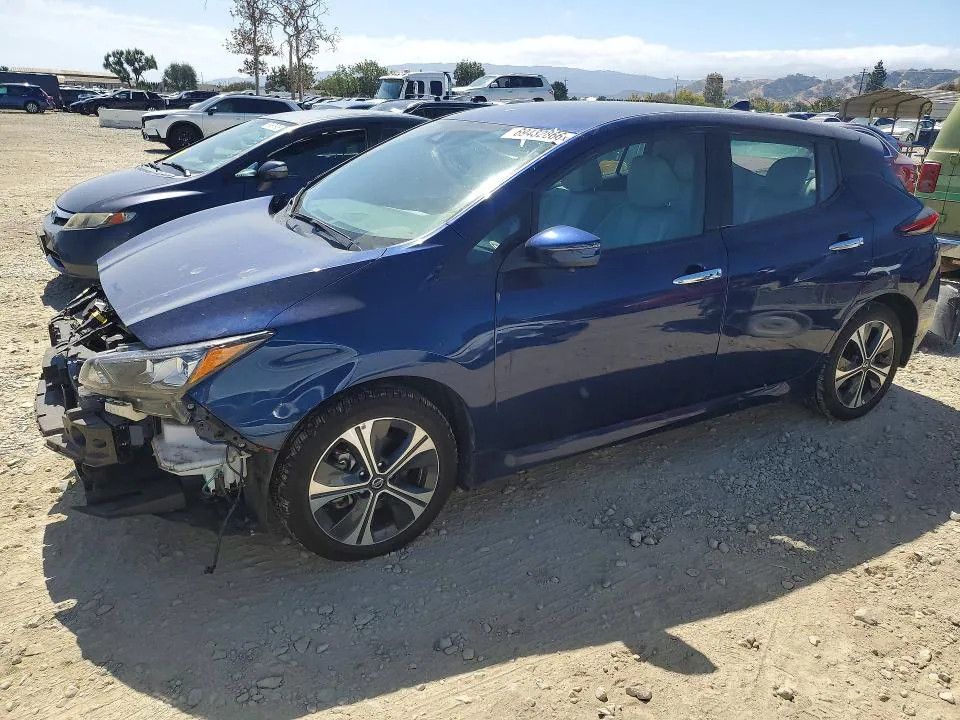 2022 Nissan Leaf VIN 1N4BZ1DVXNC557696 фото 1