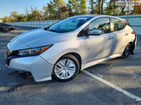 1N4AZ1BV3PC554432 — 2023 Nissan Leaf, Передняя часть, фото до ремонта