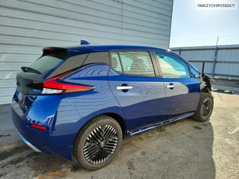 1N4CZ1CV5PC552477 — 2023 Nissan Leaf, фото 3 с аукциона Copart, Передняя часть
