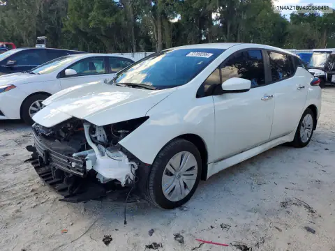 1N4AZ1BV4SC558451 — 2025 Nissan Leaf, Передняя часть, фото до ремонта